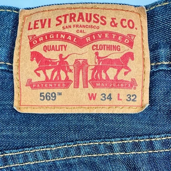 Levi’s Men’s Denim 569 Jeans. Size- 34×32 - Picture 6 of 6